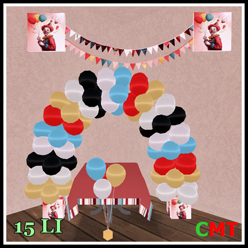 Birthday Party Decor- Clown