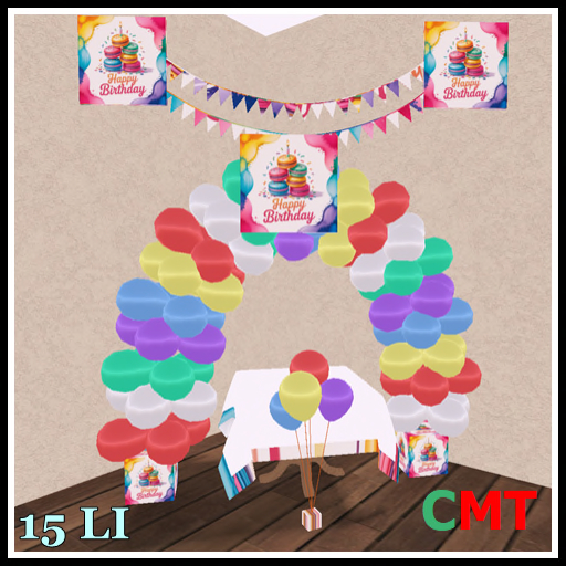 Happy Birthday Party Pack-Macaron