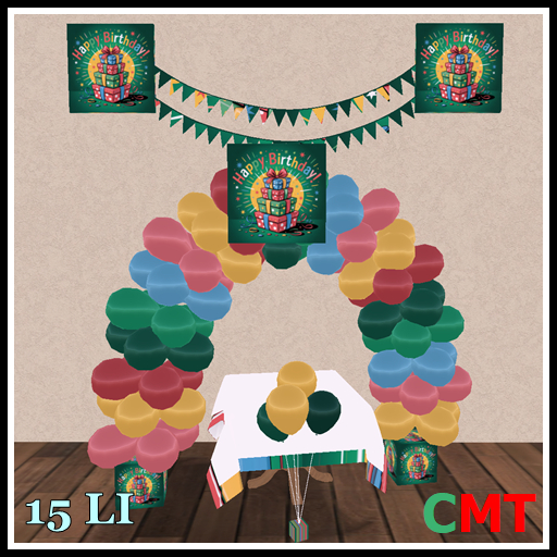 Birthday Party Decor-Green