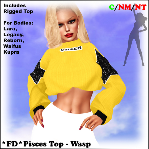 *FD* Pisces Top [Boxed] Wasp