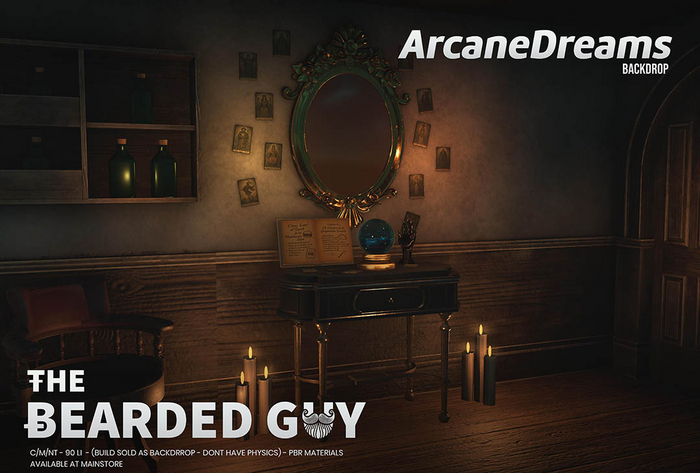 [ADD Me] Arcane Dreams Backdrop - The Bearded Guy