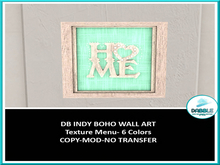 DB INDY BOHO WALL ART add me