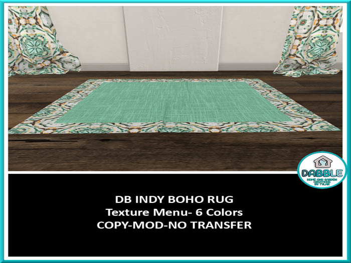 DB INDY BOHO RUG add me