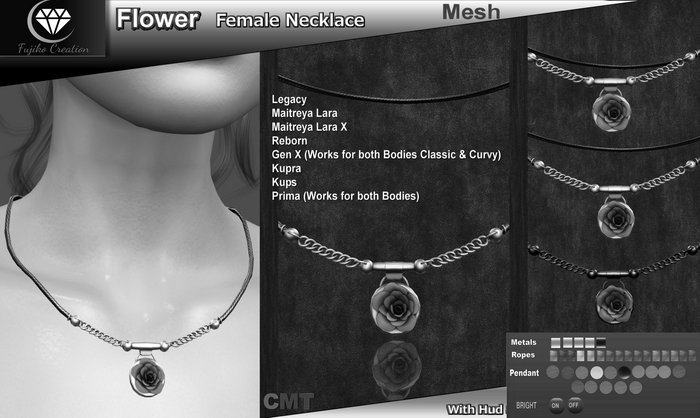 DEMO FC - FLOWER Necklace DEMO
