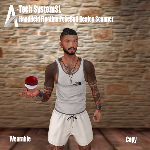 ATech SystemSL - PokeBall Region Scanner (HandHeld) Version
