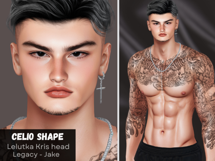 -[Stanley] Celio Shape Kris - Lelutka Kris Head Evox
