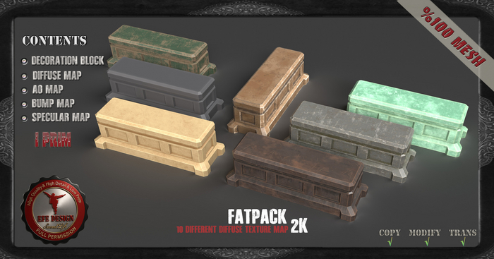 (Efe Design) Decoration Block Fatpack Fullperm