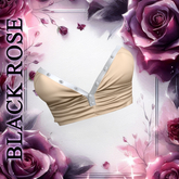 Beige Buttons TOP BombShell