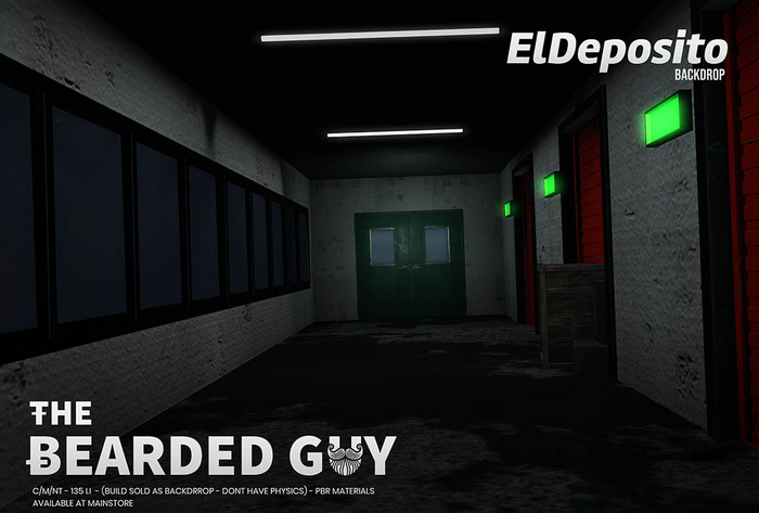 El Deposito Backdrop - The Bearded Guy