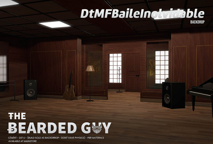 DtMF Baile Inolvidable Backdrop - The Bearded Guy