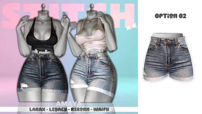 STITCH // Amya // Shorts // Option 02