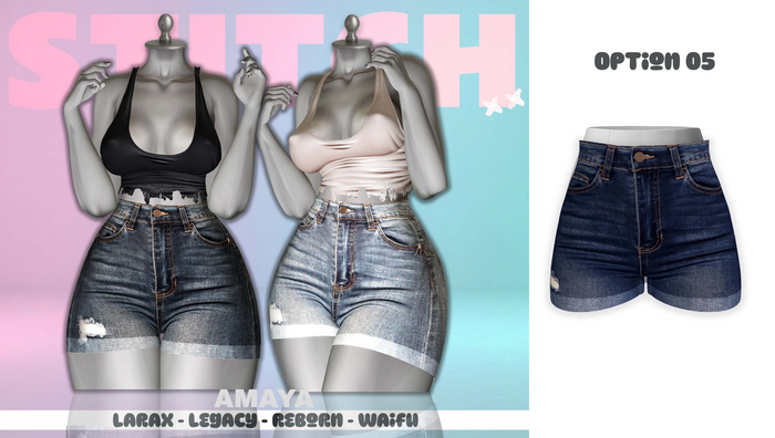 STITCH // Amya // Shorts // Option 05