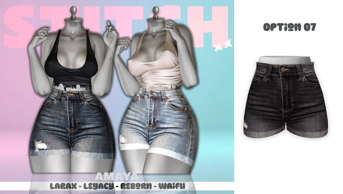 STITCH // Amya // Shorts // Option 07