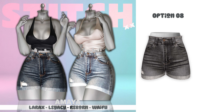 STITCH // Amya // Shorts // Option 08