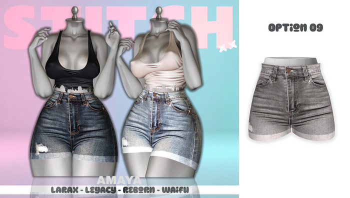 STITCH // Amya // Shorts // Option 09