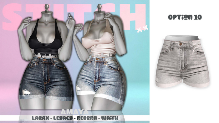 STITCH // Amya // Shorts // Option 10