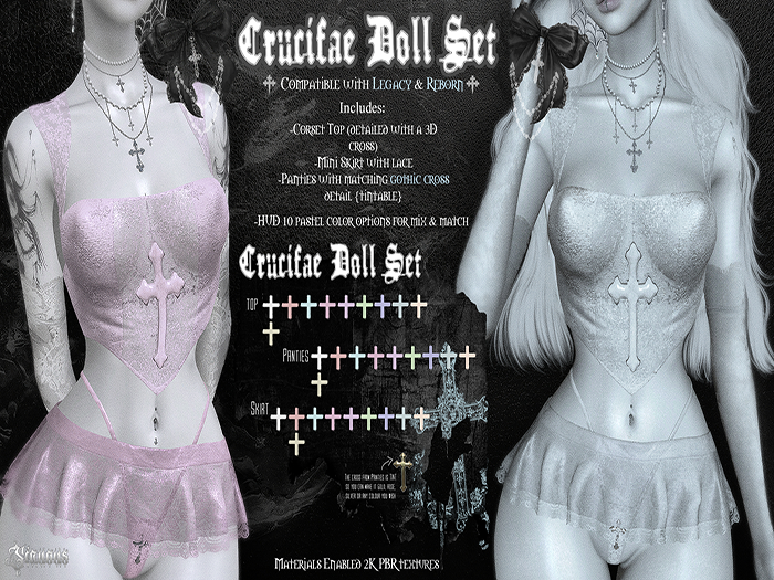 .SN. Crucifae Doll Set {FP}