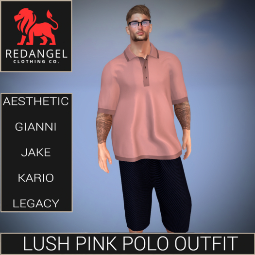 Lush Pink Polo Outfit