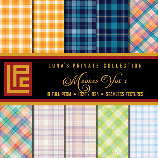 LPC Madras Vol 1 Full Perm Seamless Textures