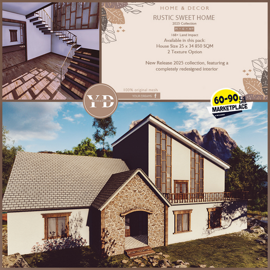 {YD} Rustic Sweet Home - 2025 Collection