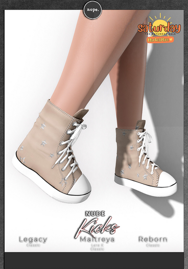nope. kicks - nude