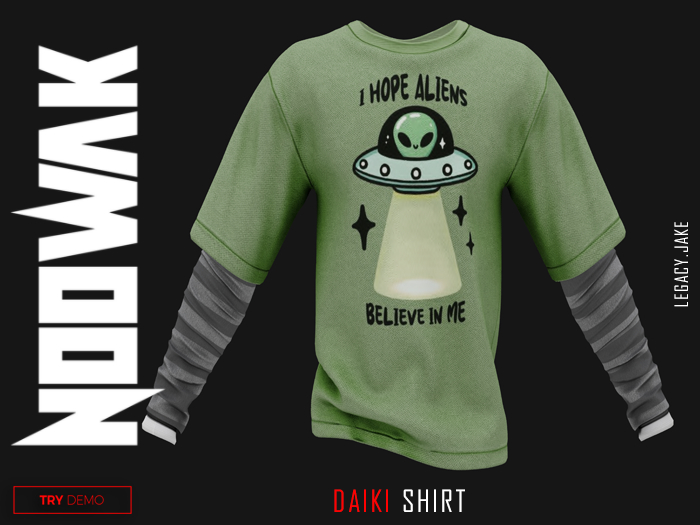 [ NOOWAK ] Daiki Shirt  - Green