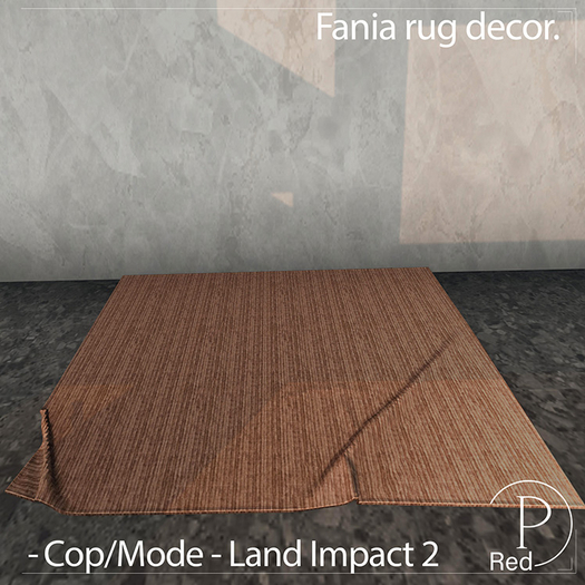 P.ReD. Fania rug decor - Box