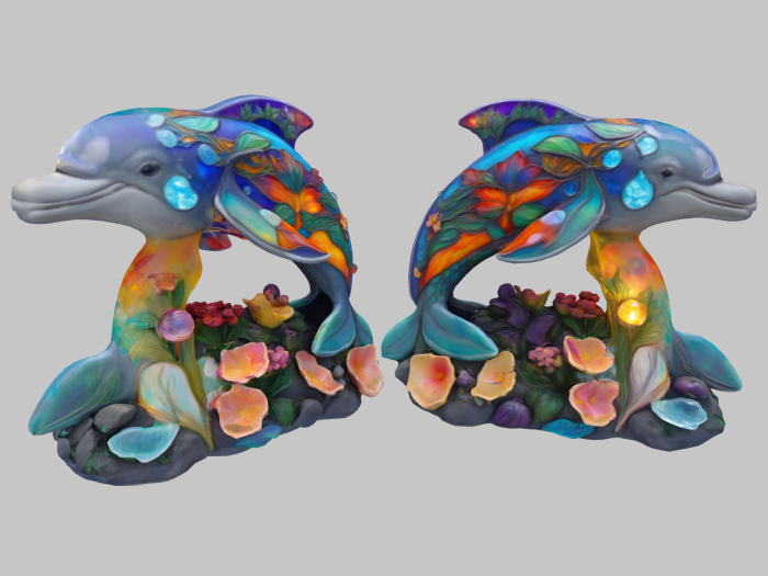 Colorful Dolphin A FULL PERM