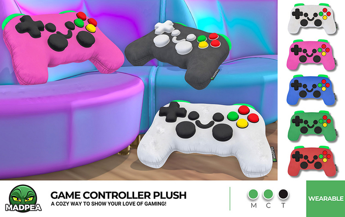 MadPea Game Controller Plush