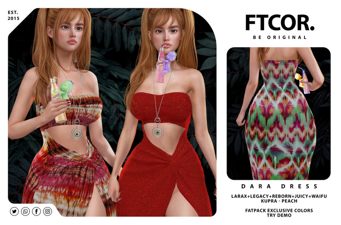 :::FurtaCor:::DARA_DRESS::: FATPACK