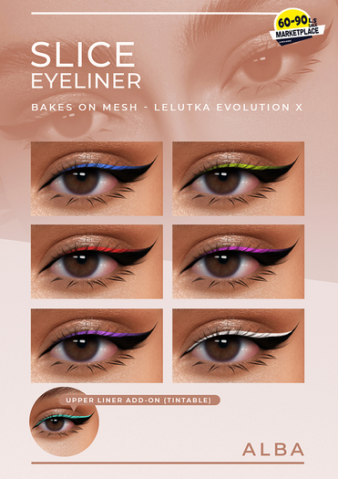 ALBA - Slice Eyeliner - Lel Evo X
