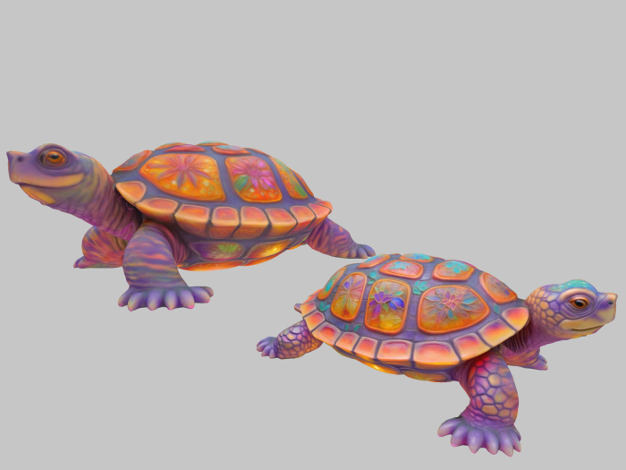 Colorful Turtle FULL PERM