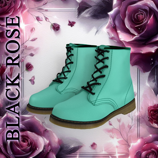 Teal Doc Martens Reborn