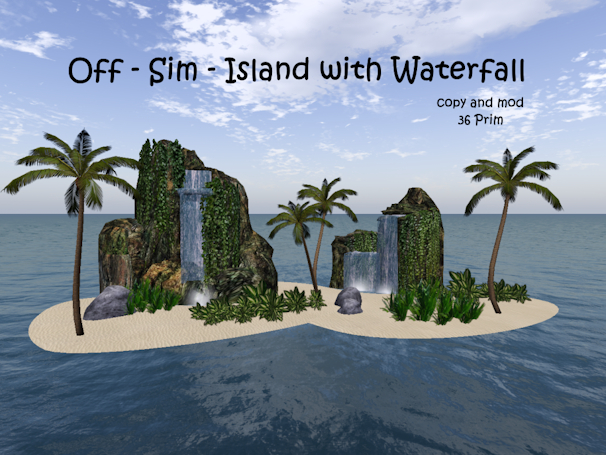 Off - Sim - Island w Waterfall.