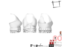 WC1264 Halter Boho Vest Top FITMESH