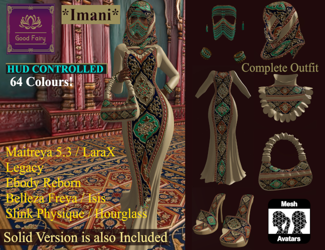 [Good Fairy] - Imani {Complete Outfit} *FATPACK*