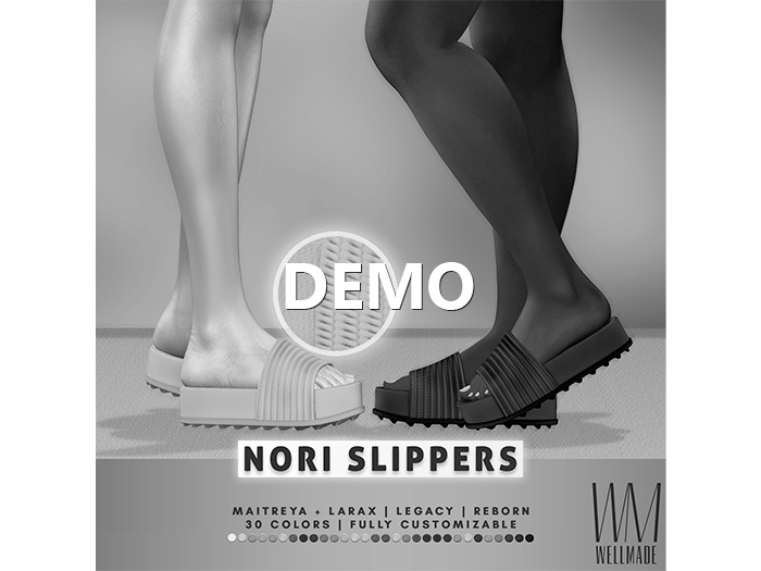 [WellMade] Nori Slippers DEMO