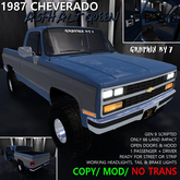 GB7 1987 Cheverado Asphalt Queen (BOXED)