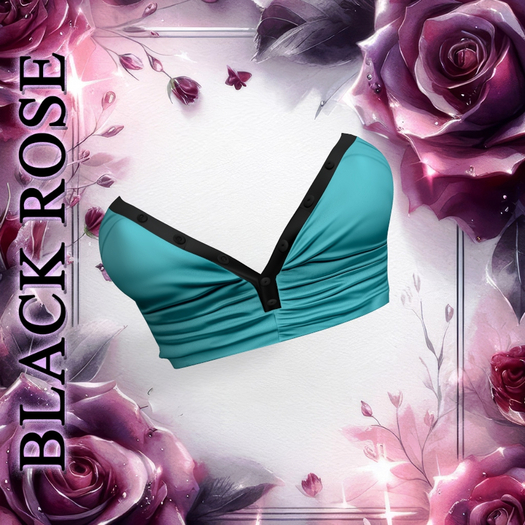Turqoise Buttons TOP REBORN