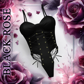 Black Laced Bodysuit Maitreya