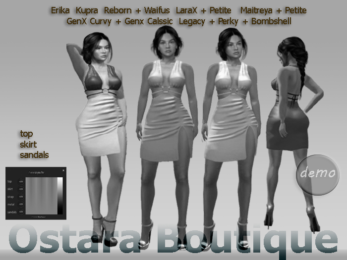 Delia Dress Outfit  DEMO 