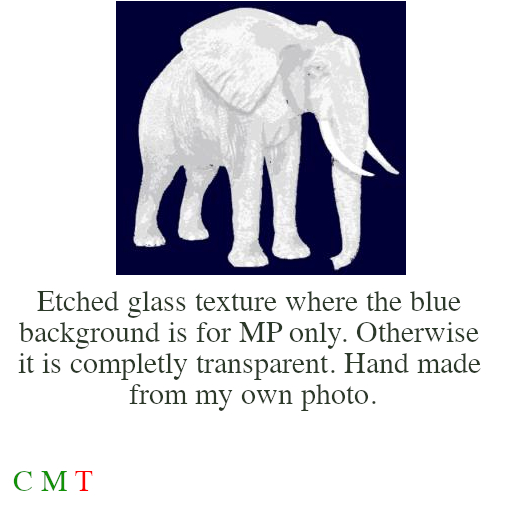 **Eagle's Texture** Elephant Window