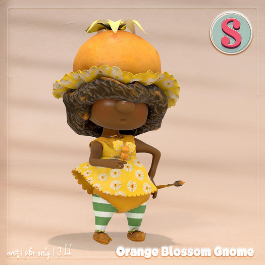 Sass (Orange Blossom Gnome) 