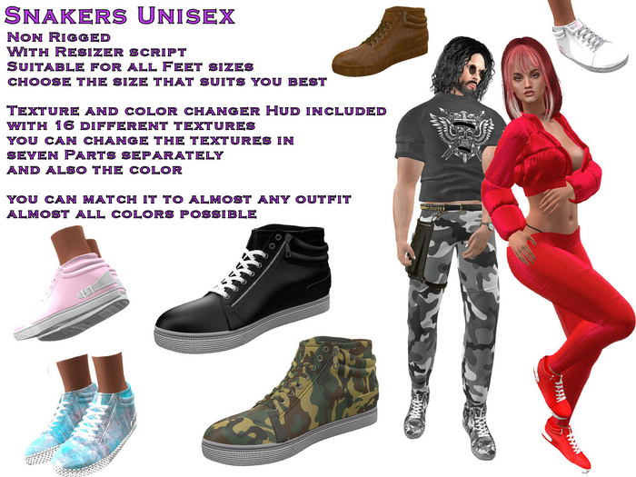 Snakers Unisex   (ADD)