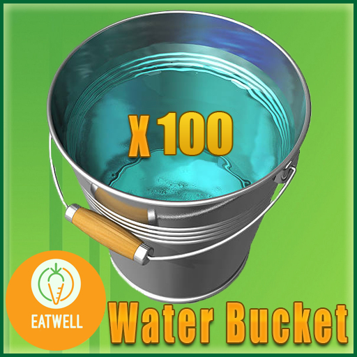 DFS Water Bucket x 100  (Actual Items. Boxed)