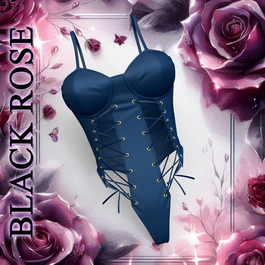 Blue Laced Bodysuit Reborn