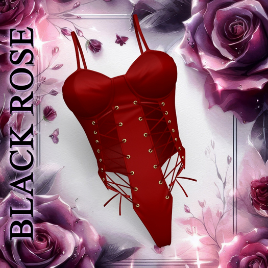 Red Laced Bodysuit Reborn