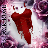 Red Laced Bodysuit Reborn