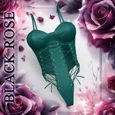 Turqoise Laced Bodysuit Reborn