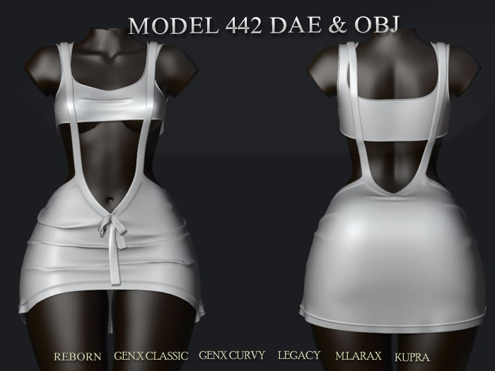!GUTTO! MODEL 442 DAE & OBJ